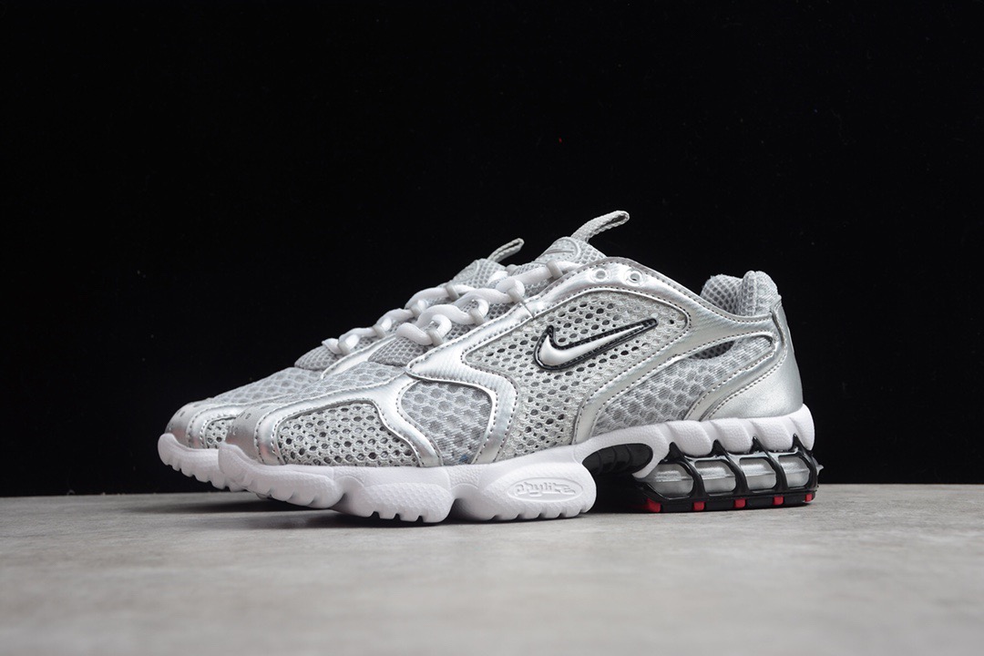 2020 Nike Zoom Spiridon Caged 2 Grey Silver For Women